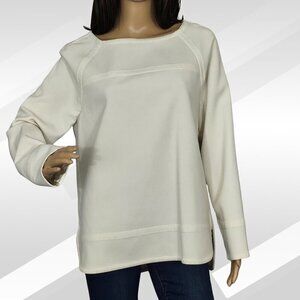 2/$20 Banana Republic Ivory Cream Pullover Sweatshirt Size M